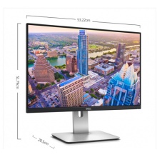 戴尔（DELL） U2415 24英寸16:10黄金屏幕比例 旋转升降超微边框广视角IPS屏 专业设计电脑显示器