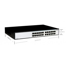 华为（HUAWEI） S1724G-AC 24口千兆即插即用非网管企业级交换机