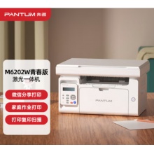 奔图（PANTUM）M6202W黑白激光打印机 复印扫描一体机 家用手机无线 学习资料复印 青春版